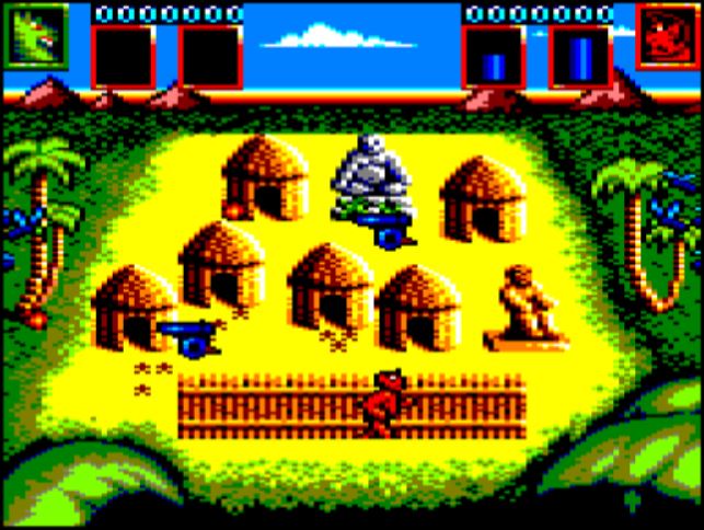 Aaargh - Amstrad CPC game screenshot (1988) by Melbourne House